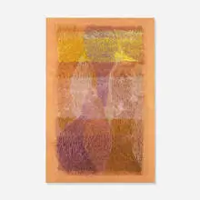 Untitled by Irving Harper, painted paper construction, sold Jan 2016
