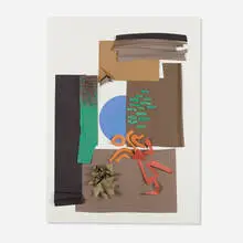Irving Harper, Untitled, coated wire and paper construction