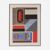 Untitled by Irving Harper, paper construction, sold Jan 2016