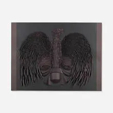 Irving Harper, Untitled (Eagle Mask), paper construction