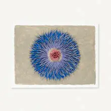 Untitled by Irving Harper, painted paper construction, sold Jan 2016