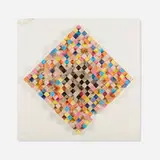 Untitled by Irving Harper, paper construction, sold Jan 2016