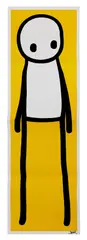 Untitled by Stik, b.1979) 'STANDING FIGURE (YELLOW)' Offset lithograph printed in colours, sold Jun 2020