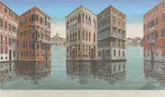 Patrick Hughes, Untitled, Patrick Hughes (b.1939) 'LAGOON MULTIPLE' Signed and inscribed in pencil