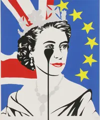 Untitled by Pure Evil, Pure Evil (b.1968) 'BREXIT NIGHTMARE' Screenprint in colours, sold Jun 2020