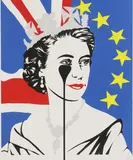 Pure Evil, Untitled, Pure Evil (b.1968) 'BREXIT NIGHTMARE' Screenprint in colours
