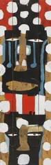 Cyclops, Untitled, oil on wood 100 x 30.5cm