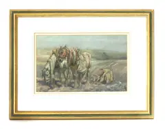 Nathaniel Hughes John Baird, Untitled, pastel 24 x 37cm