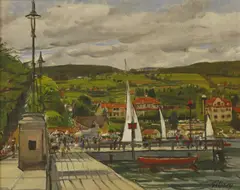Michael Gilbery, Untitled, oil on canvas 48 x 59cm .