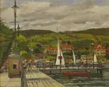 Michael Gilbery, Untitled, oil on canvas 48 x 59cm .