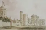 John Chessell Buckler, Untitled, watercolour over pencil 27 x 42.5cm