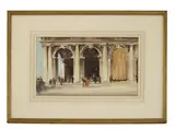 Harold Latham, Untitled, watercolour 21 x 33.5cm
