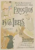 Henri Gabriel Ibels, Exposition H. G. Ibels à la Bodinière, 1894, Lithographic poster in colors on wove paper