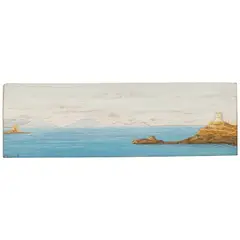 Fulco di Verdura, Seascape, oil on paper