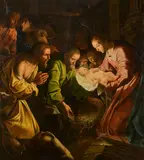 Gerrit van Honthorst, The finding of Moses, oil on canvas