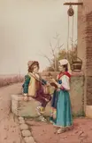 Filippo Indoni, Children at a well