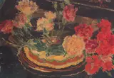 István Csók, Still Life with Flowers, oil on canvas