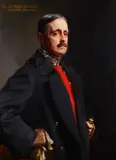 Philip de László, A portrait of Sir Robert Gresley, oil on canvas