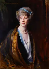 Philip de László, A portrait of Lady Gresley, 1924, oil on canvas