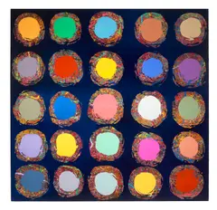 Hyun-Su Park, Rhythm, 2007, oil on canvas