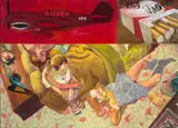Vincent Serritella, Compulsive pleasure, oil on canvas