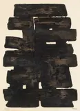 Pierre Soulages, Eau-forte No 13 (Encrevé/Miessner 14), 1957, Etching and aquatint on Rives BFK paper