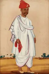 Company School, Soothsayer; Portraits of a Butler and Dubash (Three Works), gouache on paper