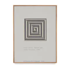 Richard Pettibone, Frank Stella, 'Sketch Les Indes Gallantes', 1964, 1965, oil on canvas in artist's frame