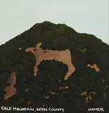 Calf Mountain, Kern County by Jessie Homer French, 1987, oil on canvas, offered Oct 2024