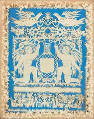 Two Angels in Adoration by Tony Duquette, unsigned, sold Oct 2024