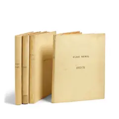Elsie de Wolfe, Group of Eight Scrap Book Albums