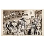 Raoul Pène Du Bois, The Theatre of Raoul Pene Du Bois In Retrospect, ink, ink wash, and whiting on paper