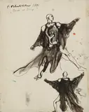 Pavel Tchelitchew, Costume Design for George Balanchine's Cave of Sleep