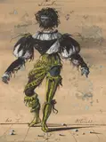 Eugene Berman, Costume Design for Albrecht in Giselle, Act II