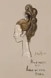 Cecil Beaton, Headdress for Audrey Hepburn as Eliza Doolittle at the Ball, from My Fair Lady