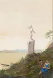 Fulco di Verdura, Idyll, oil on paper