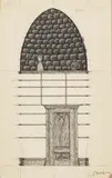 Edward Gorey, Set Design for Dracula, 1977, ink on paper