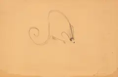 Morris Graves, Group of Three Works on Paper, 1950-54, graphite on paper mounted to board