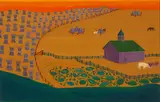 Streeter Blair, The Watermelon Patch, oil on canvas