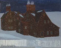 Streeter Blair, House of Seven Gables, oil on canvas