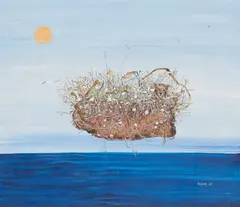 Fleur Cowles, Seaweeds, oil on Masonite