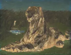 Darrel Austin, Beast by a Pool; The Bull; Young Beasts (Three Works)