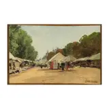 Luigi Loir, Scène de marché, ol on board