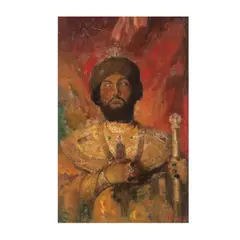 Paul Chmaroff, Feodor Chaliapine dans le rôle de Boris Godounov, oil on canvas