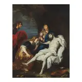 Antoine van Dyck, La lamentation sur le Christ, oil on canvas