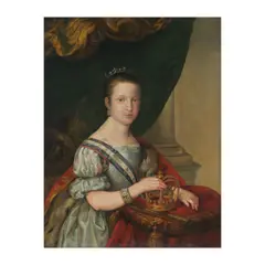 Atelier de Vicente López y Portaña, Portrait de la Reine Isabelle II d'Espagne, oil on canvas