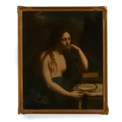After Giovanni Francesco Barbieri, called il Guercino's The Penitent Magdalen by Italian School, oil on canvas, sold Sep 2024