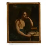 After Giovanni Francesco Barbieri, called il Guercino's The Penitent Magdalen by Italian School, oil on canvas, sold Sep 2024