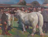 Thomas John Coates, The prize bull, oil on canvas