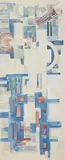 František Kupka, Study for Thee Series C, V, 4, 1935-1937, watercolour, gouache, pencil, paper